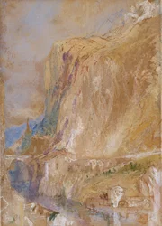 A Valley in the Alps